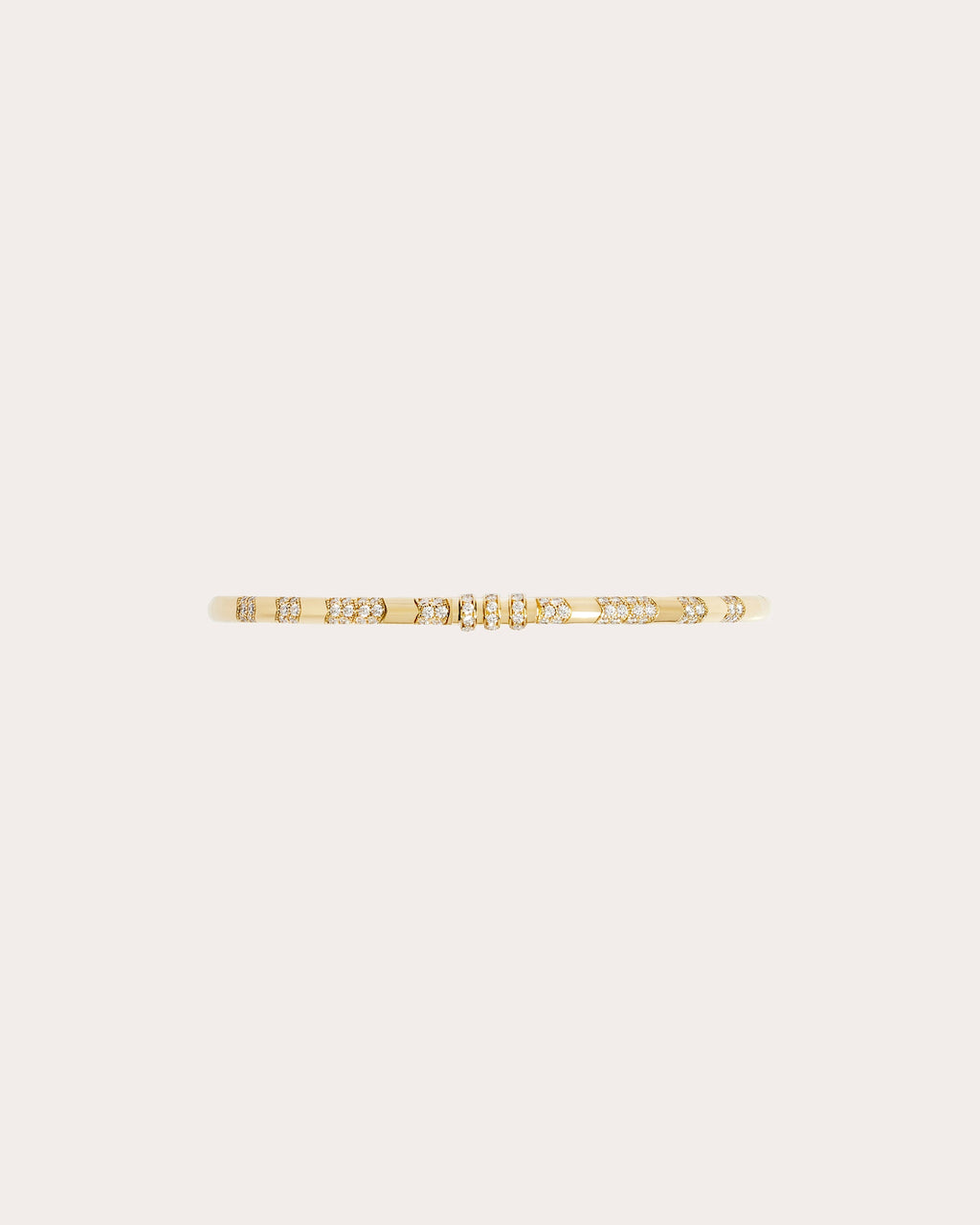 Diamond & 18k Gold Reptile Bangle