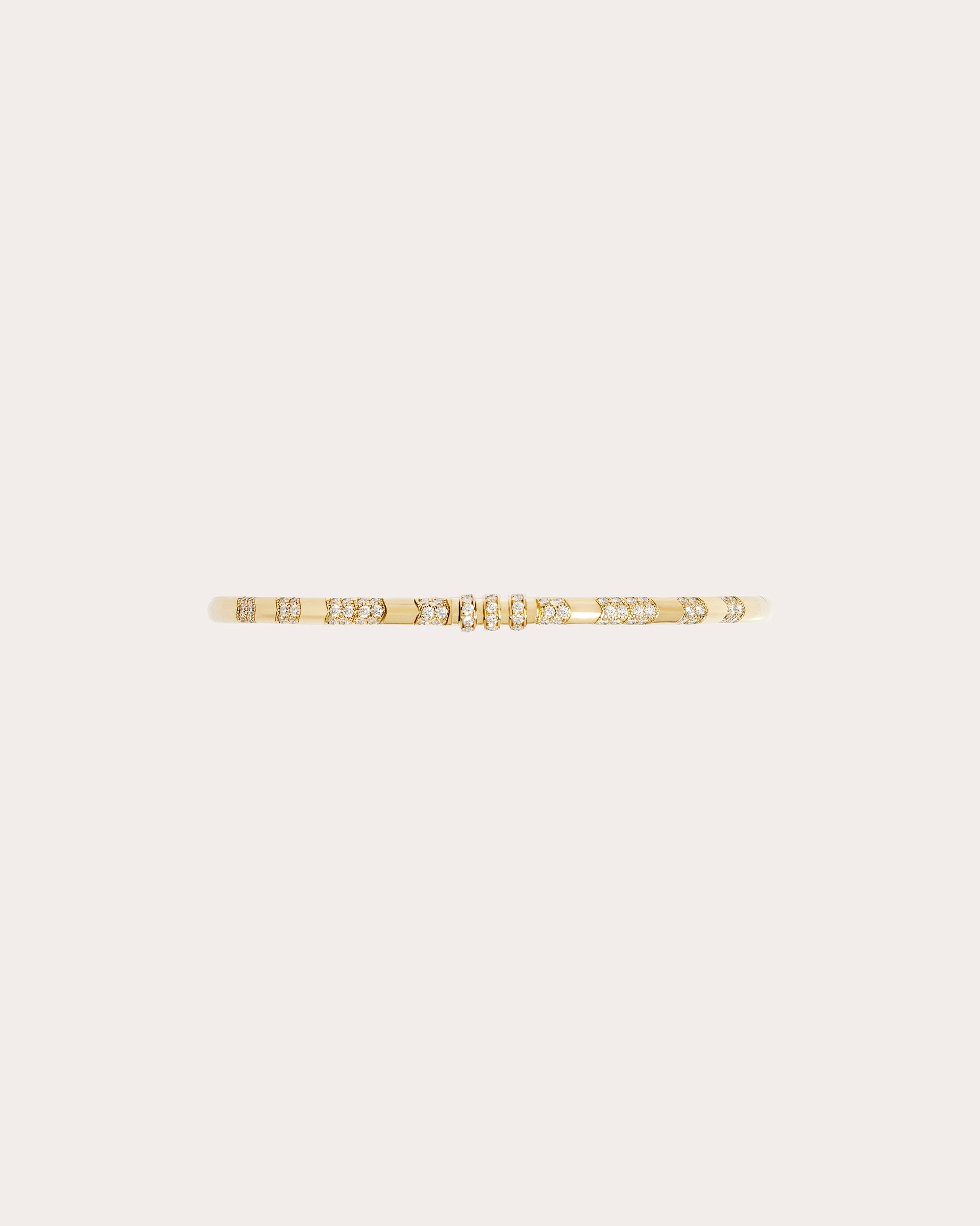 Diamond & 18k Gold Reptile Bangle
