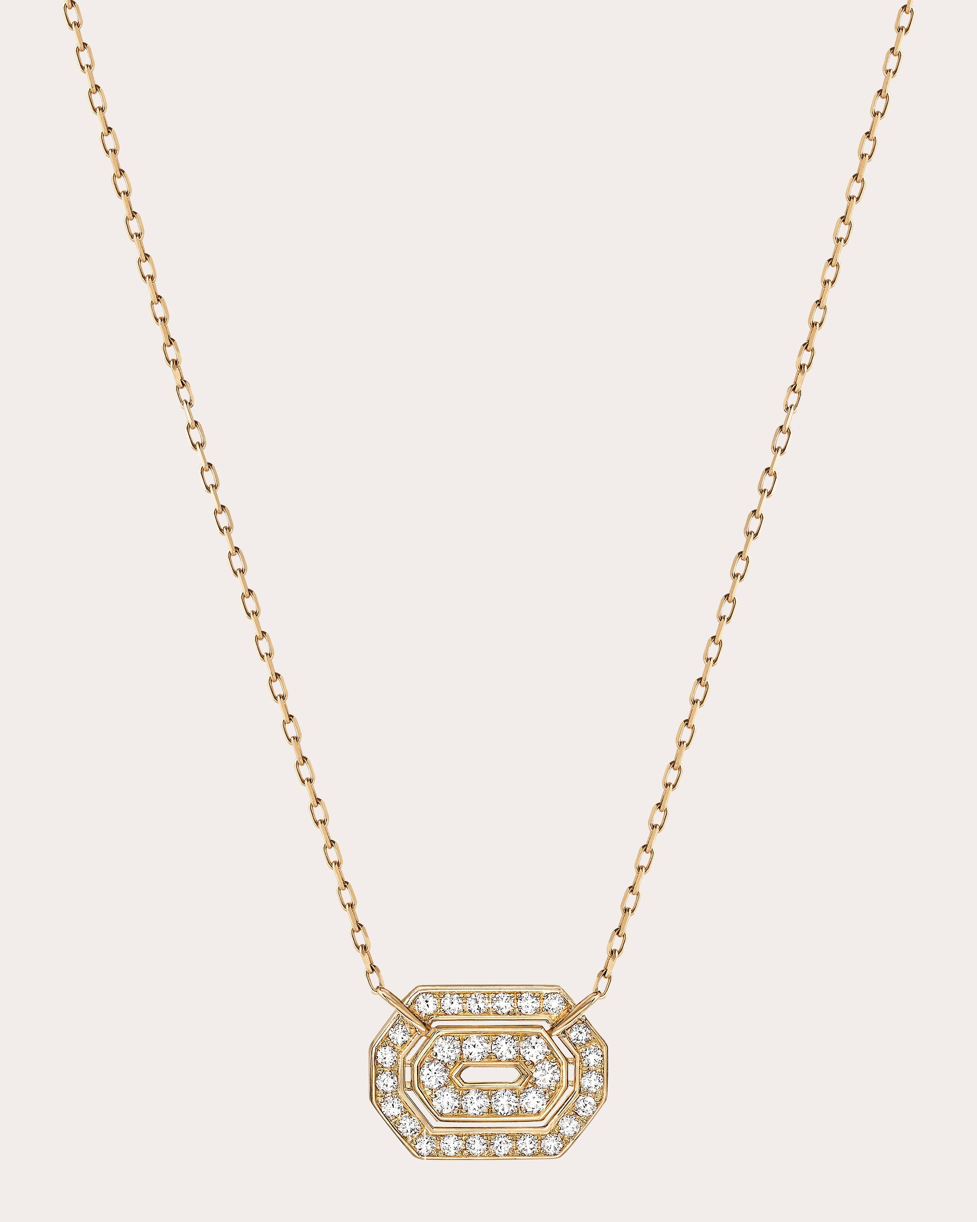 Diamond & 18k Gold Mini My Way Pendant Necklace