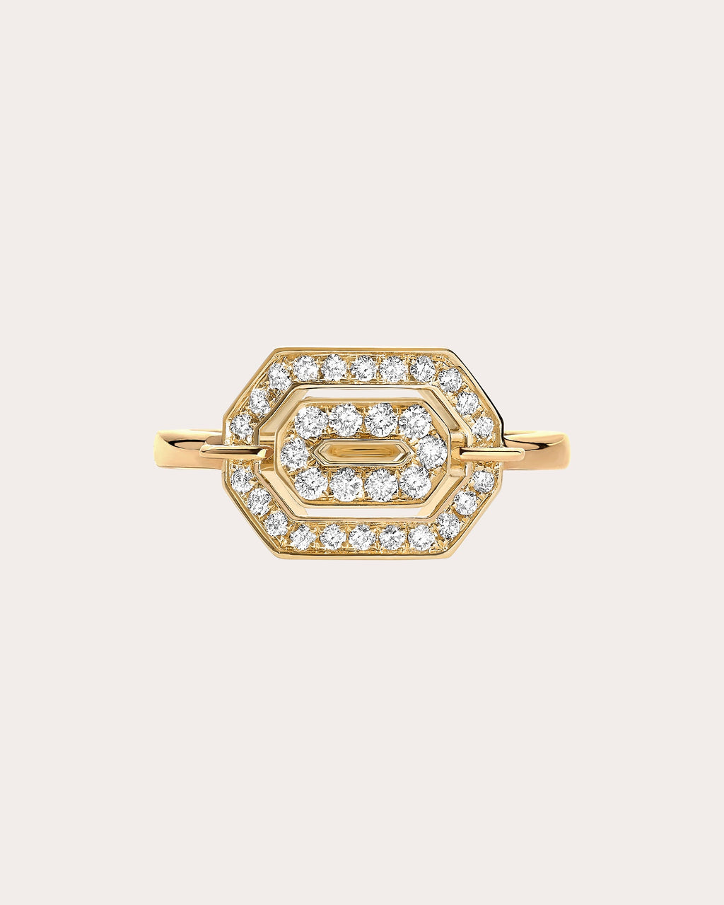 Diamond & 18k Gold Mini My Way Ring