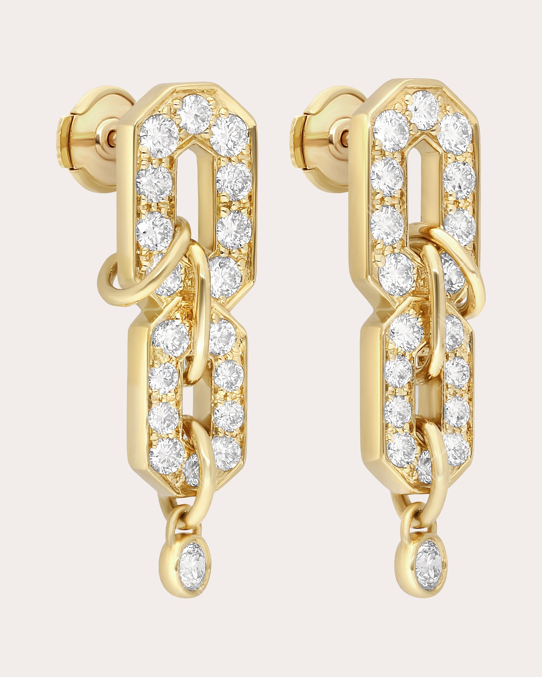 Diamond & 18k Gold My Way Drop Earrings