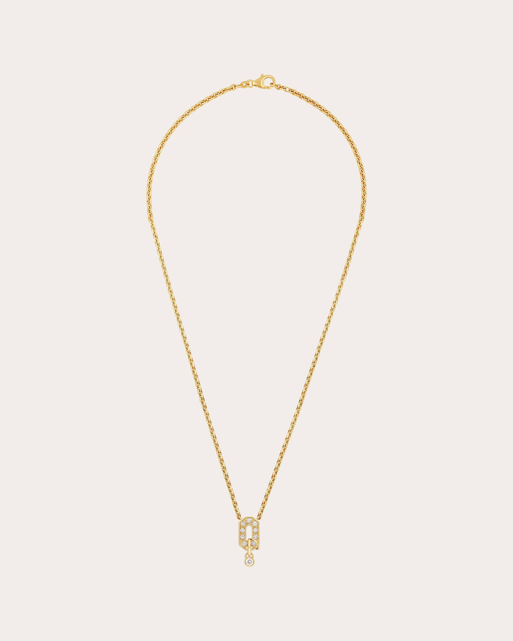 Diamond & 14k Gold My Way Pendant Necklace