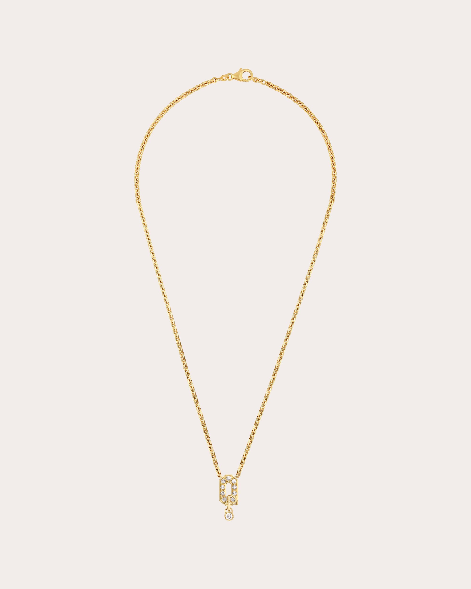 Diamond & 14k Gold My Way Pendant Necklace