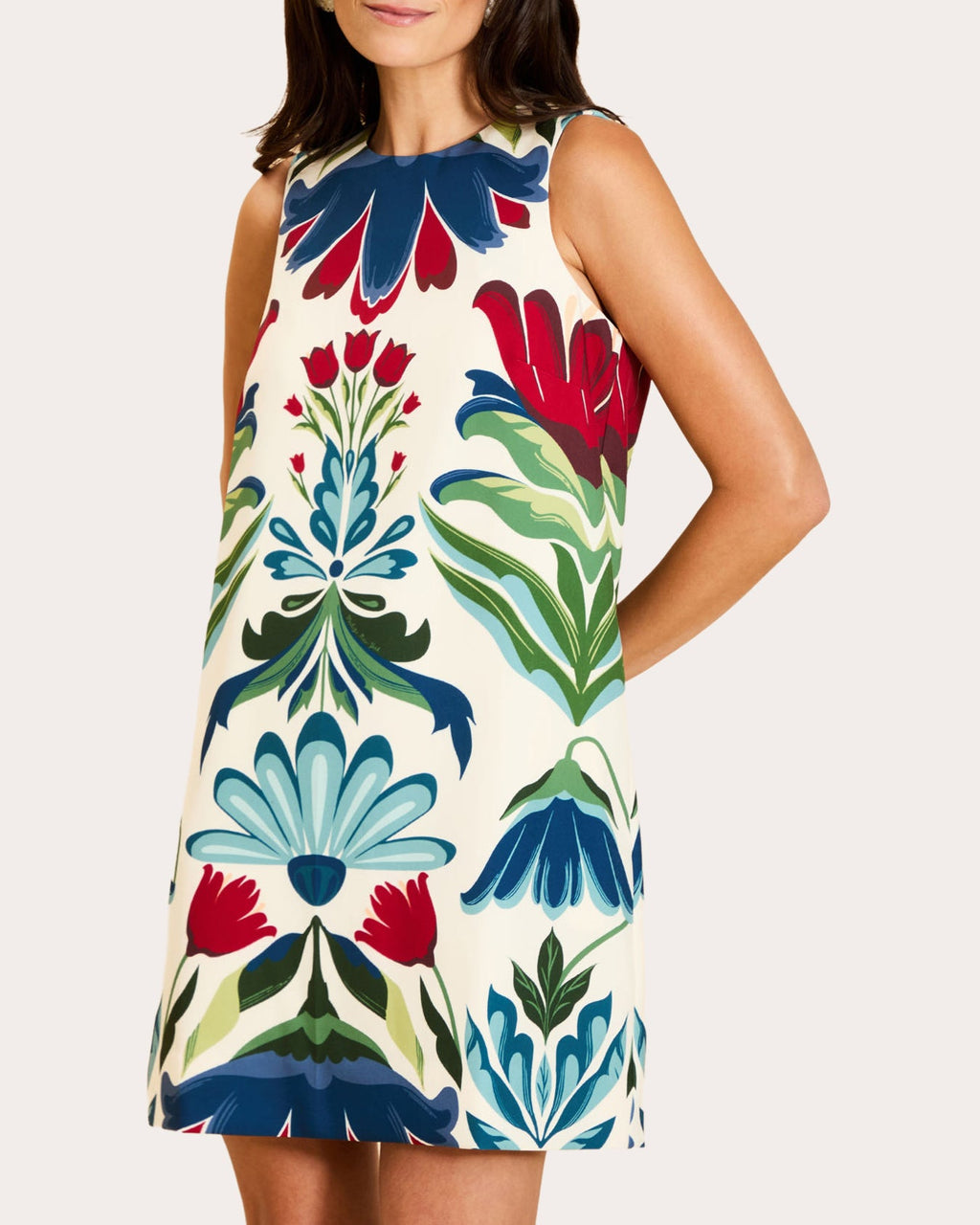Fiona Floral Mini Shift Dress