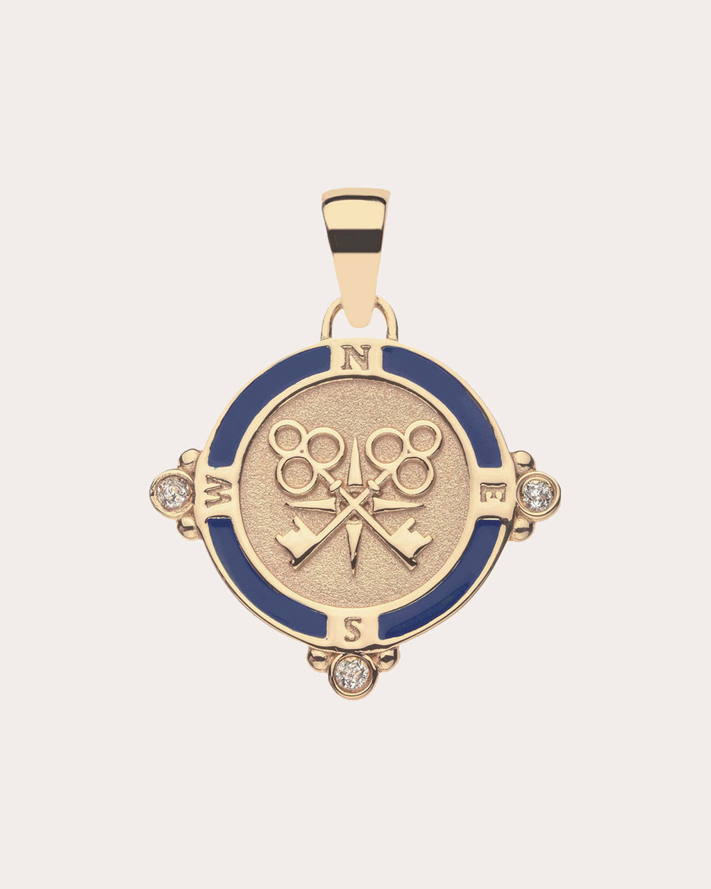 Topaz FOREVER Petite Coin Pendant Necklace