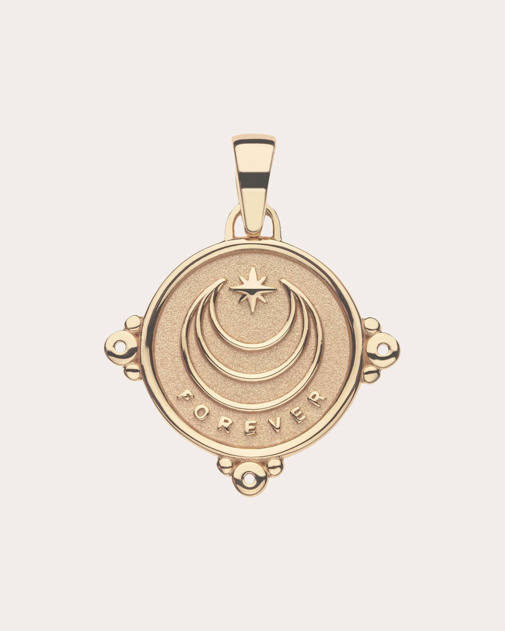 Topaz FOREVER Petite Coin Pendant Necklace
