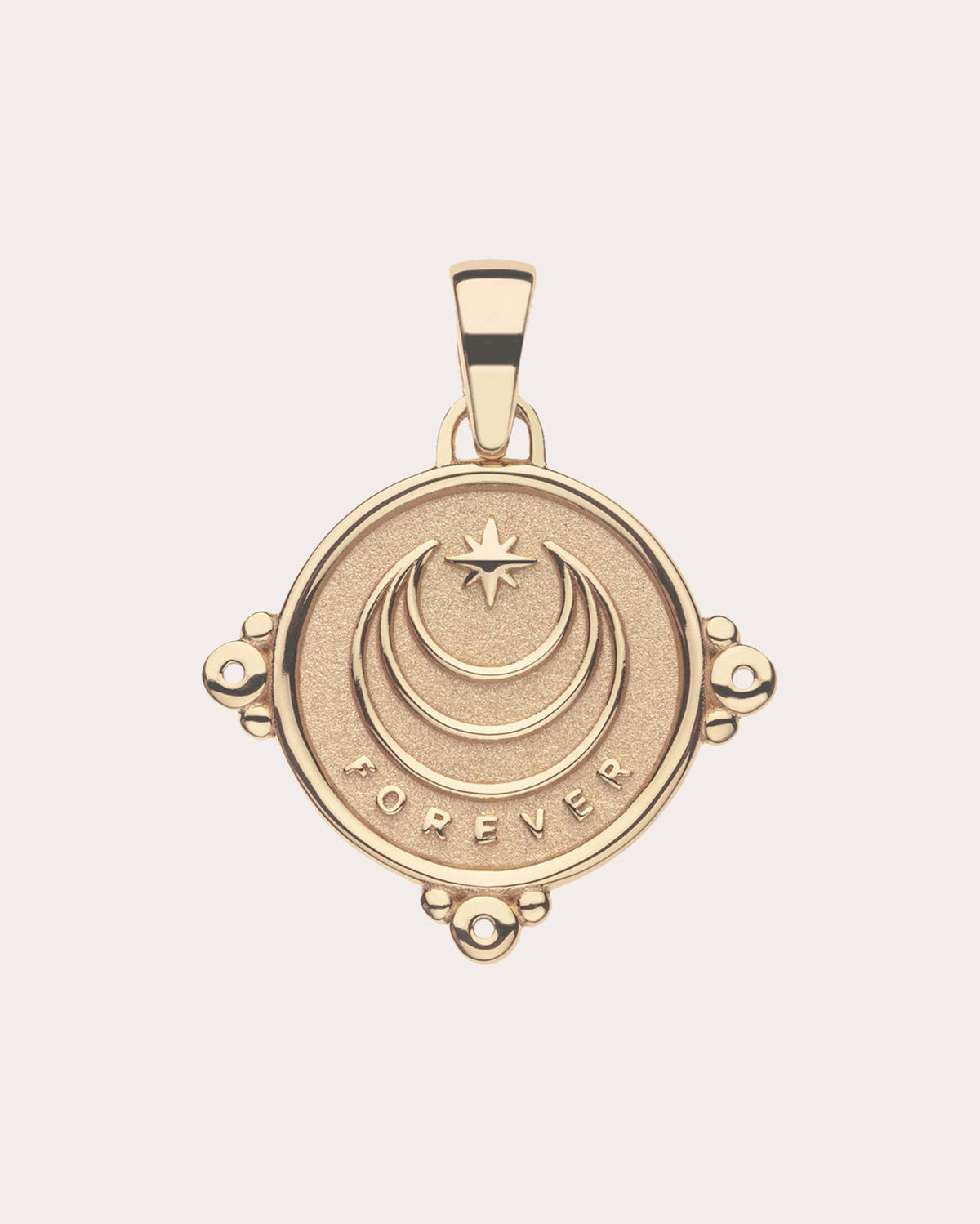 Topaz FOREVER Petite Coin Pendant Necklace