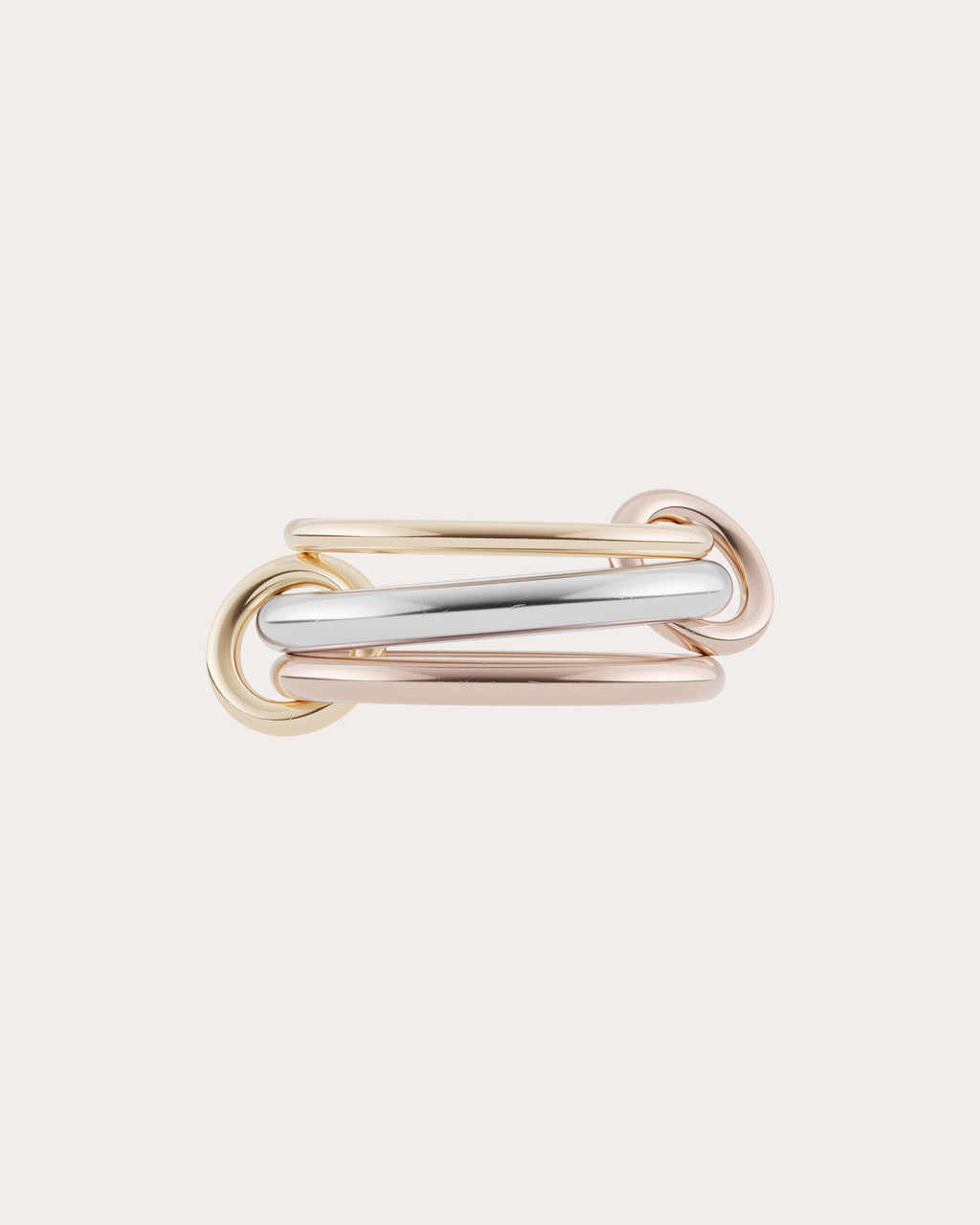 18k Gold Tri-Tone Capricorn Ring