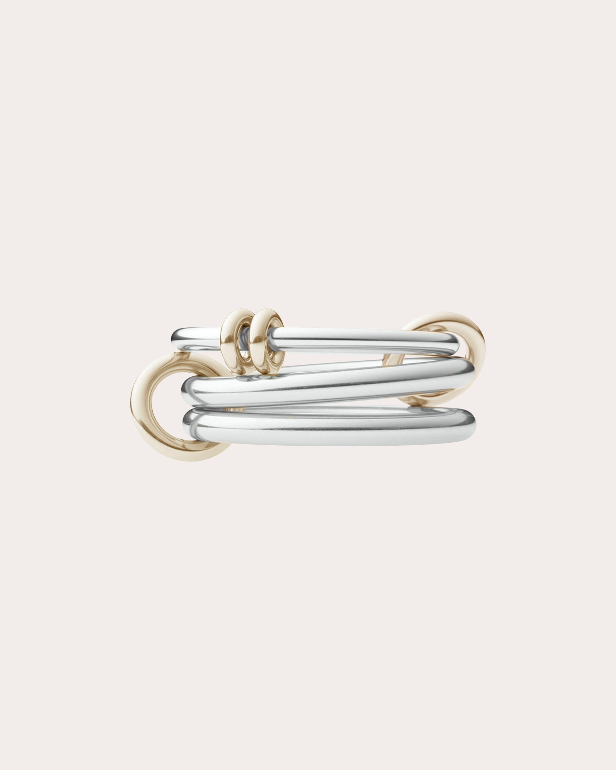 18k Gold Two-Tone Raneth Ring