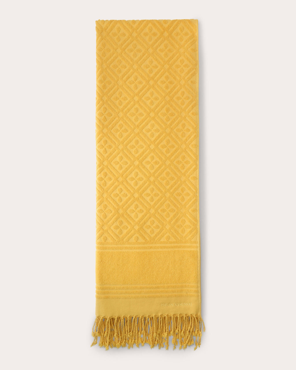 Gala Fringed Terry Jacquard Towel