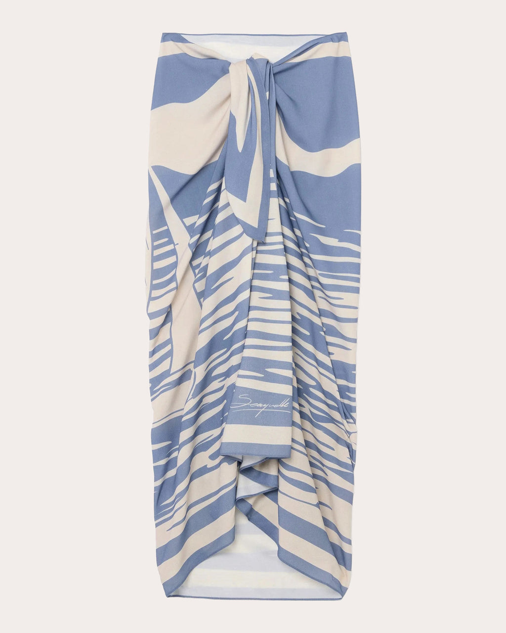 Genoa Abstract Voile Pareo