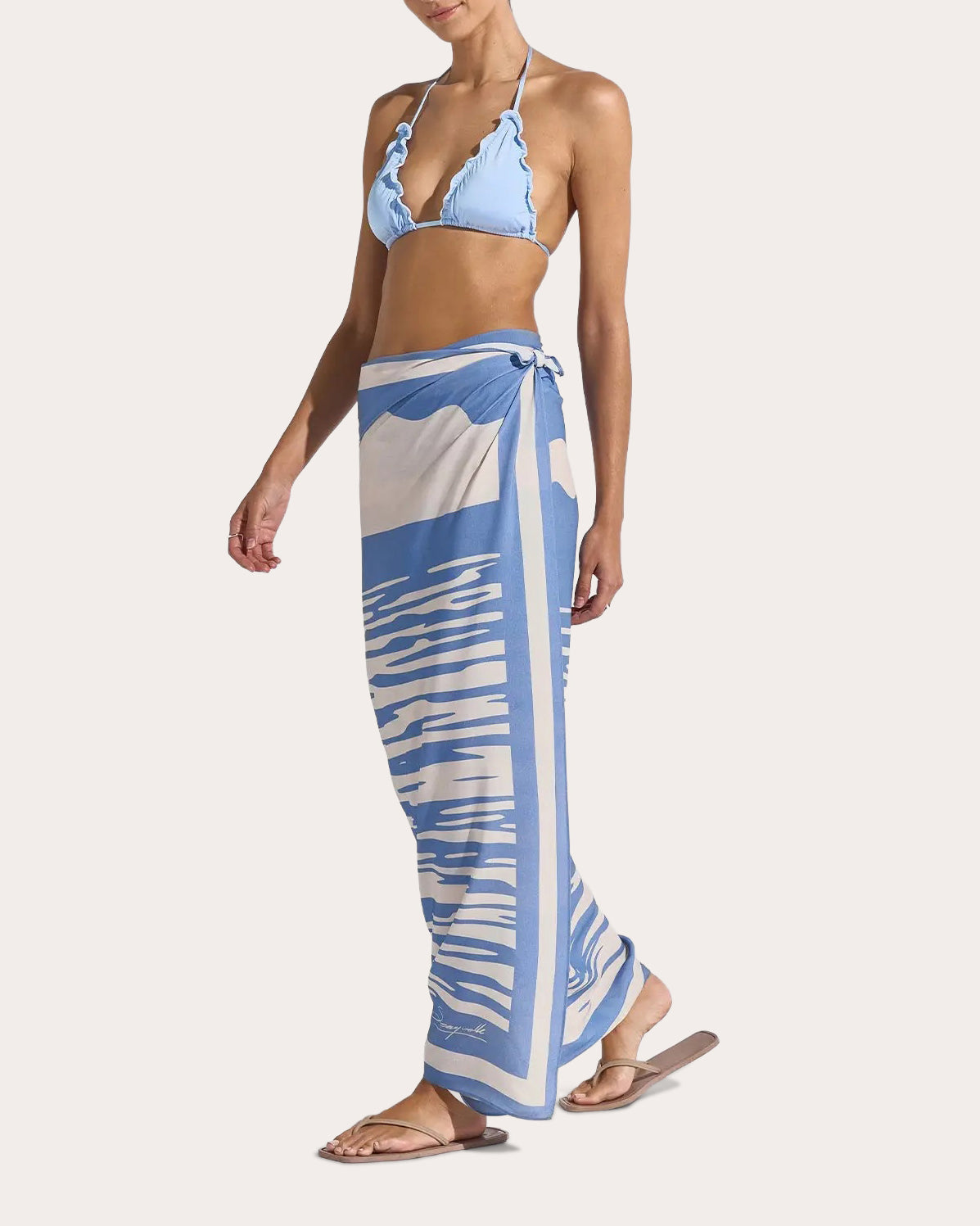 Genoa Abstract Voile Pareo