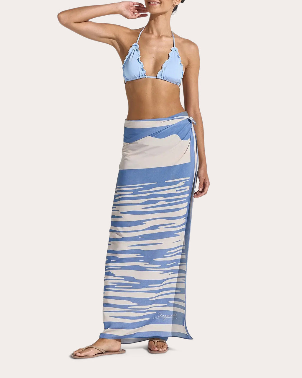 Genoa Abstract Voile Pareo