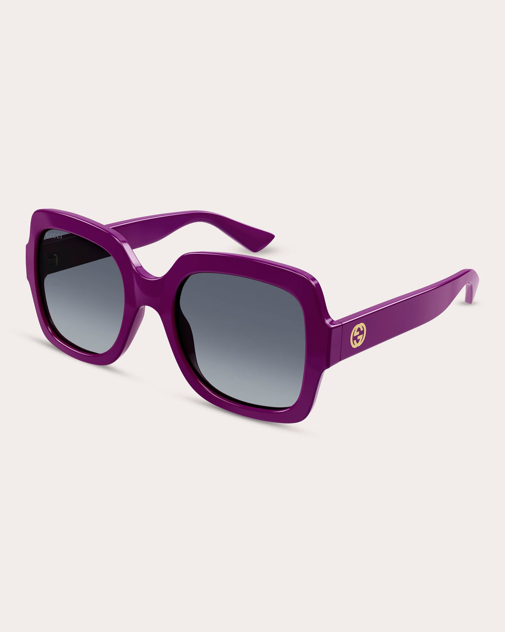 Minimal GG Square Sunglasses