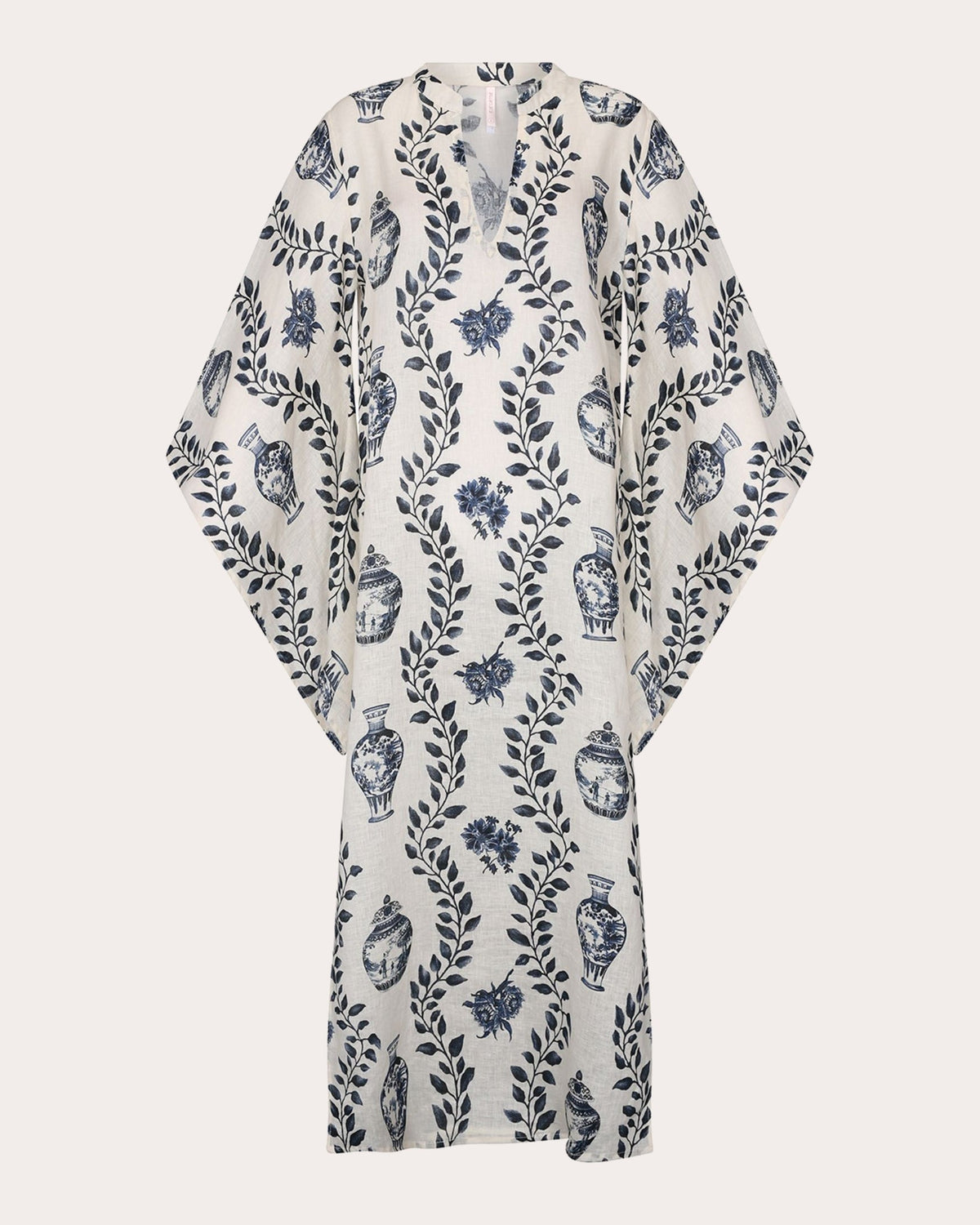 Dynastie Royale Linen Maxi Kaftan