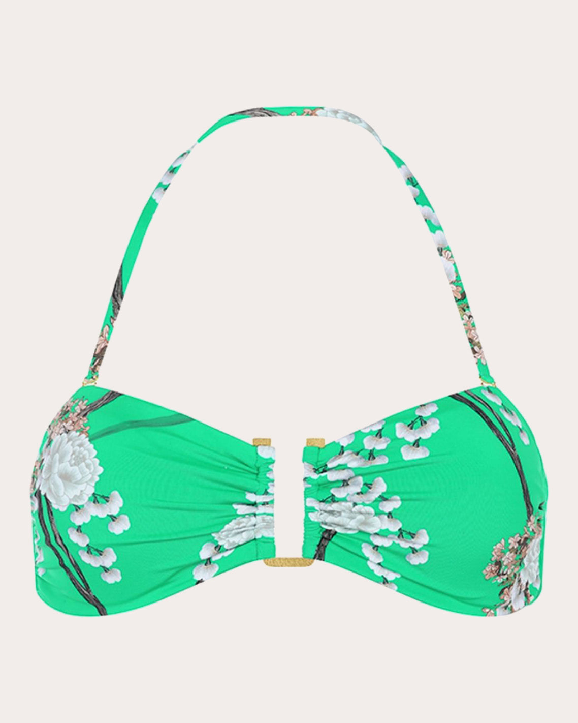 Jade U-Ring Bandeau Bikini Top