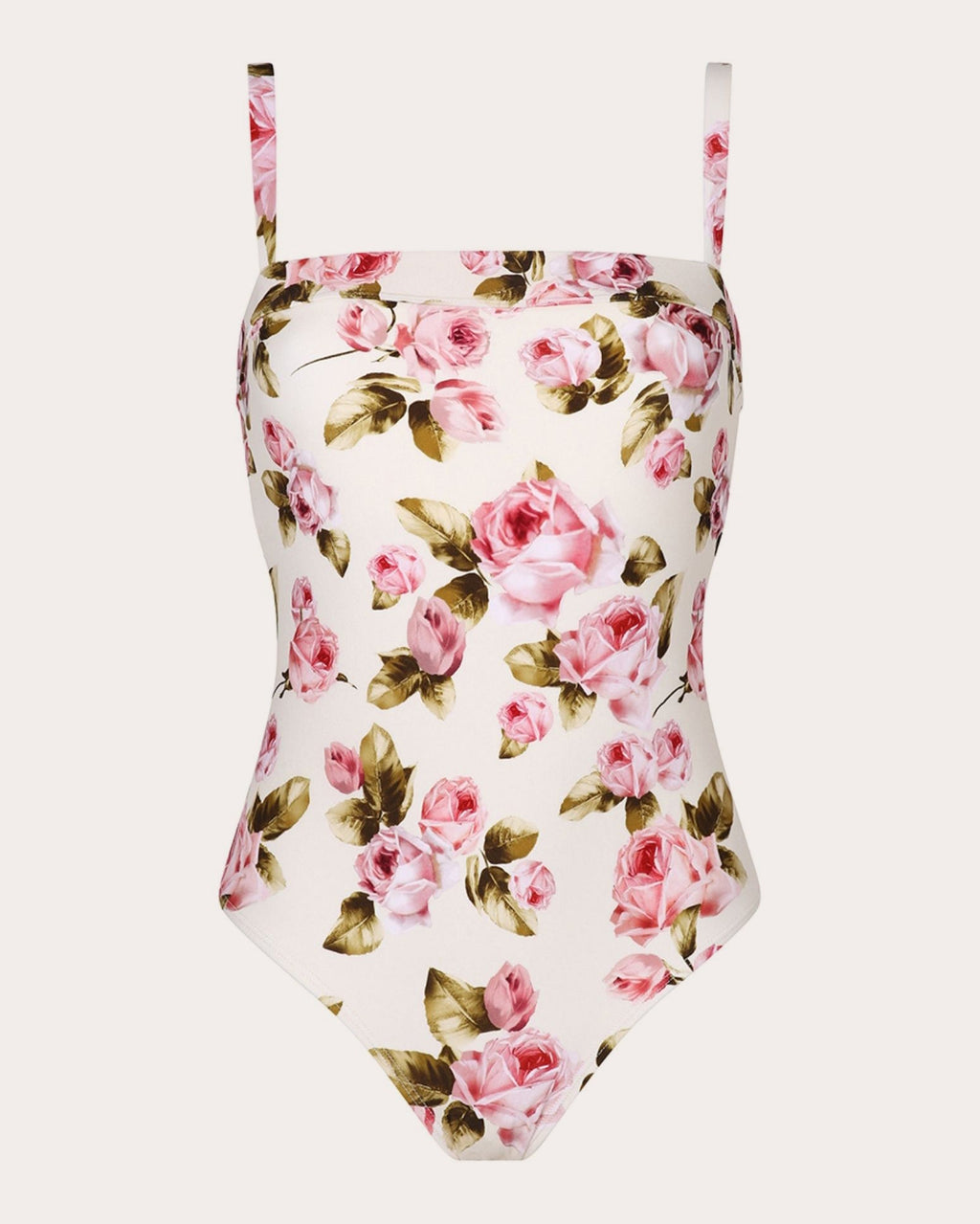 La Rose Square-Neck One-Piece