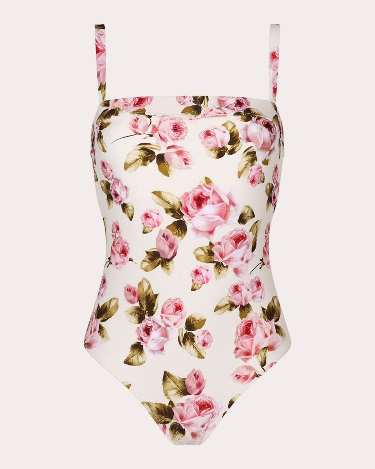La Rose Square-Neck One-Piece