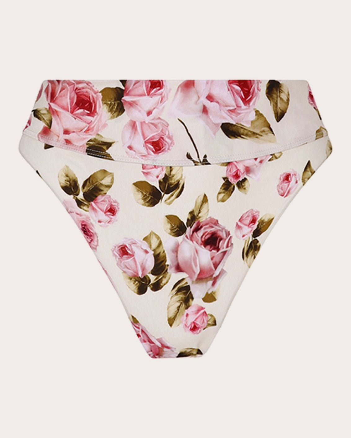 La Rose High-Rise Bikini Bottoms