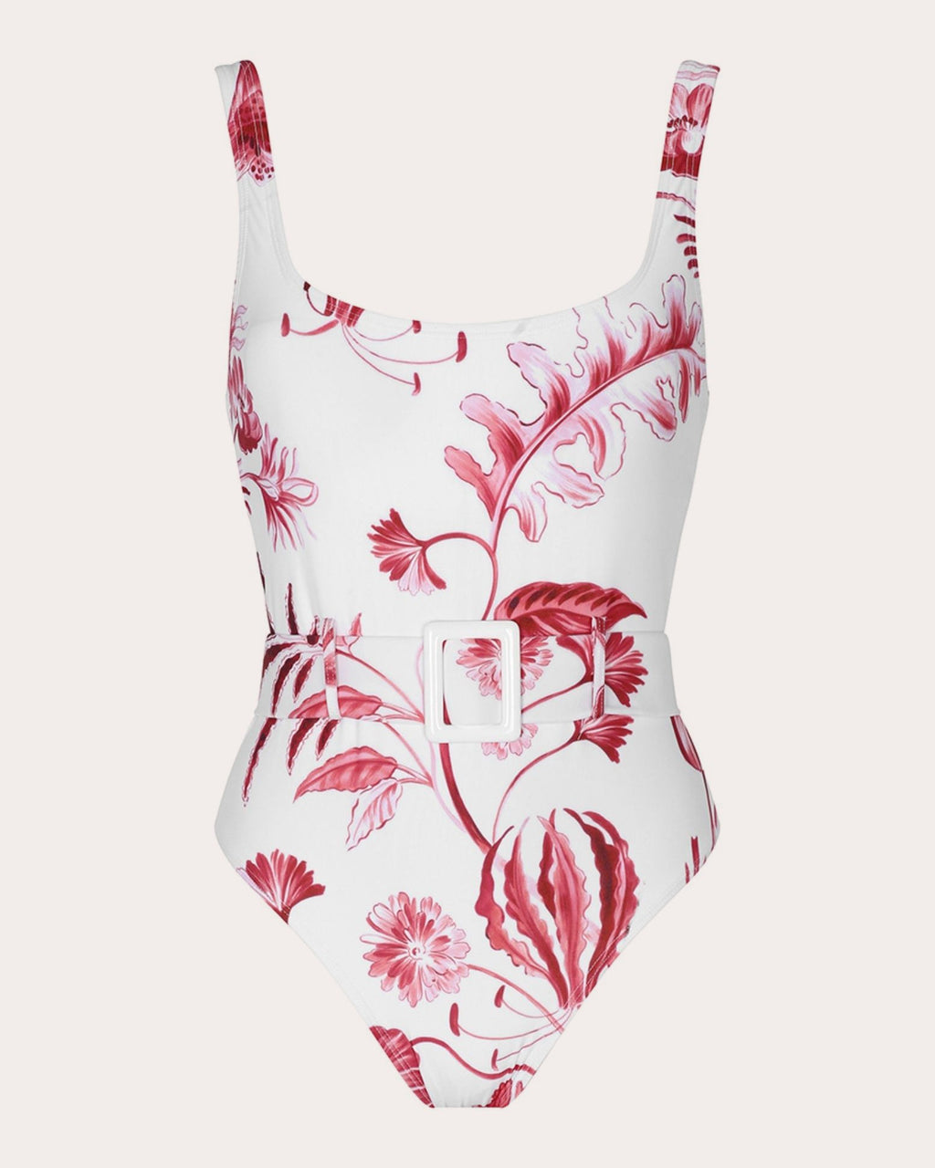 La Vie Rouge Belted One-Piece