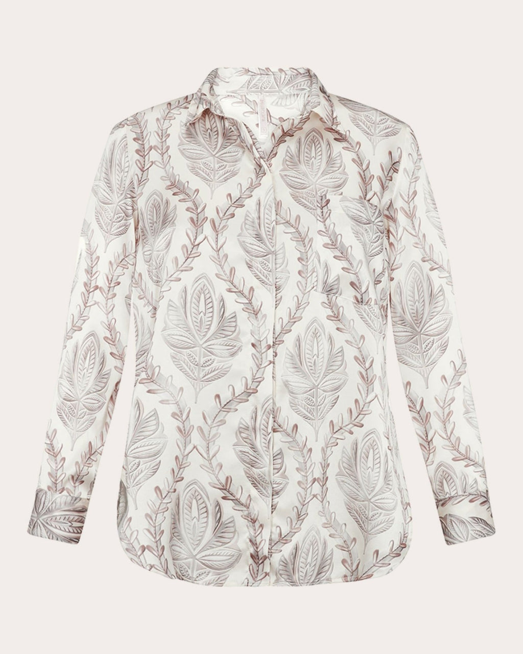 Sultana Silk Button-Up