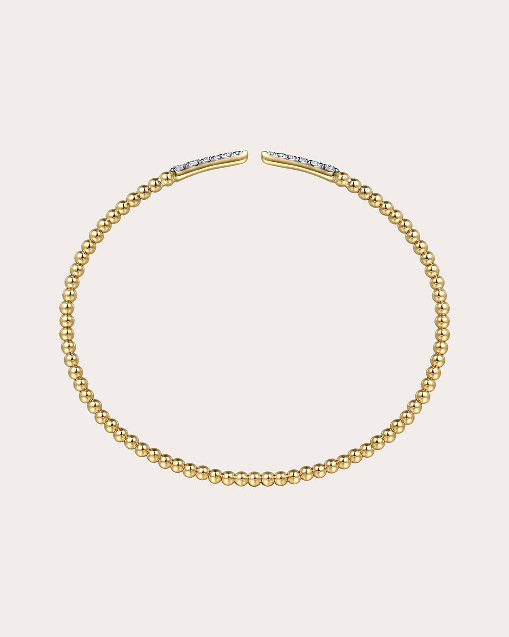 Diamond & 14k Gold Bujukan Spikes Cuff