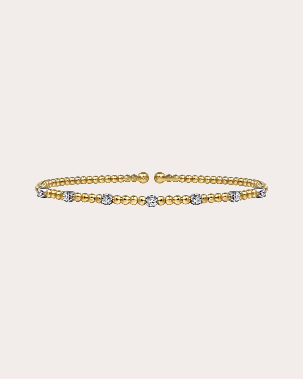 Diamond & 14 Gold Bujukan Stations Cuff