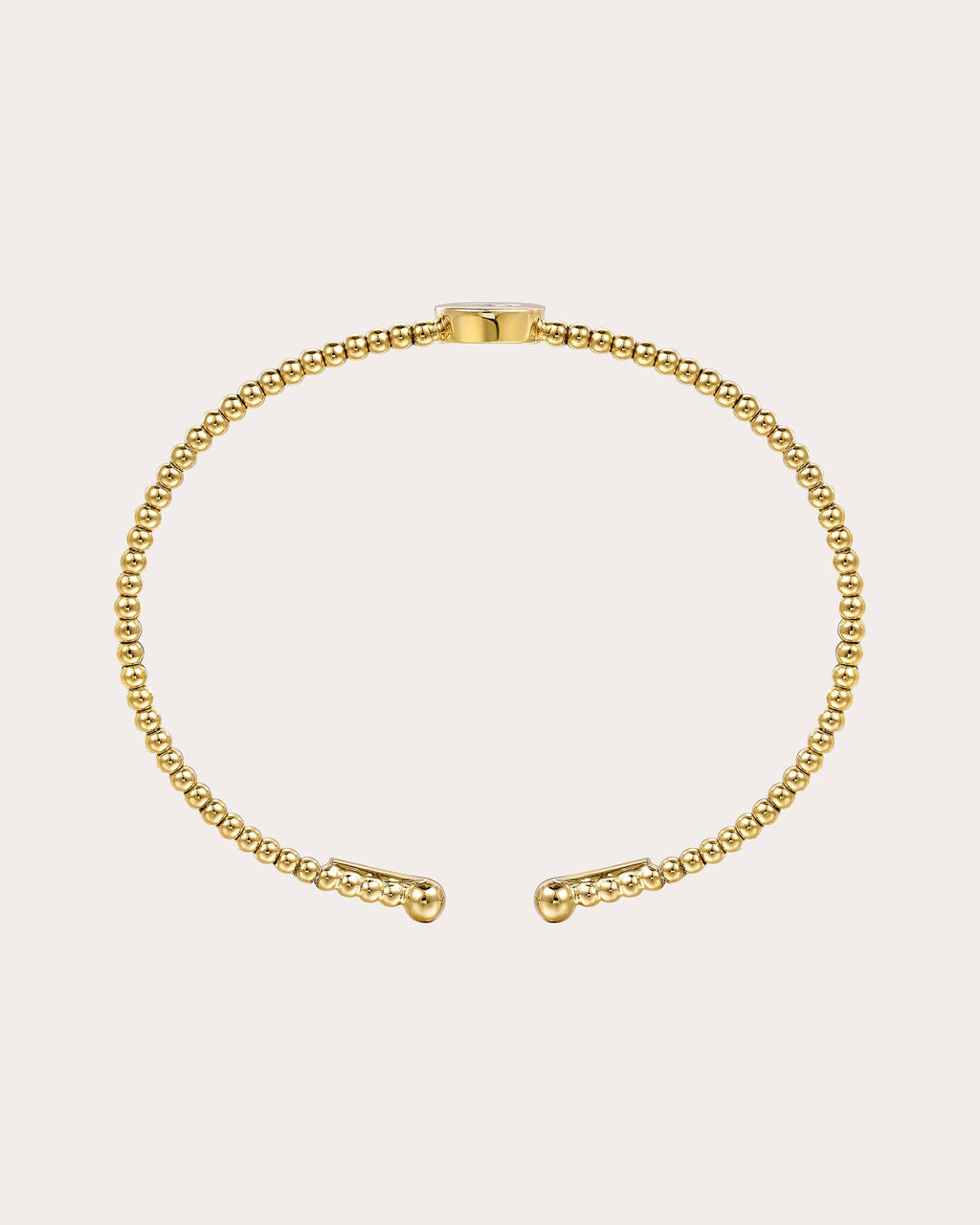 Diamond & 14k Gold Bujukan C Initial Cuff
