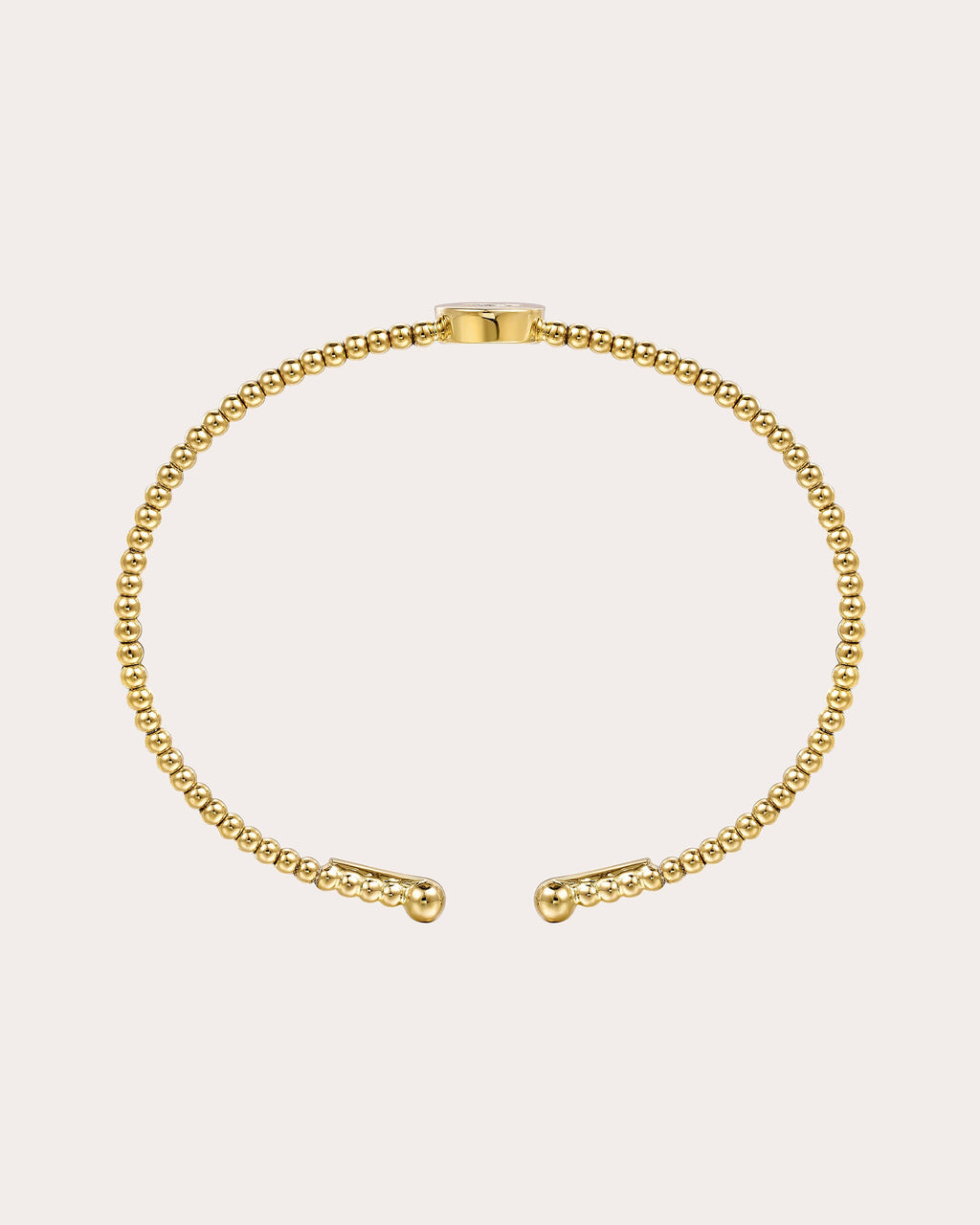 Diamond & 14k Gold Bujukan L Initial Cuff