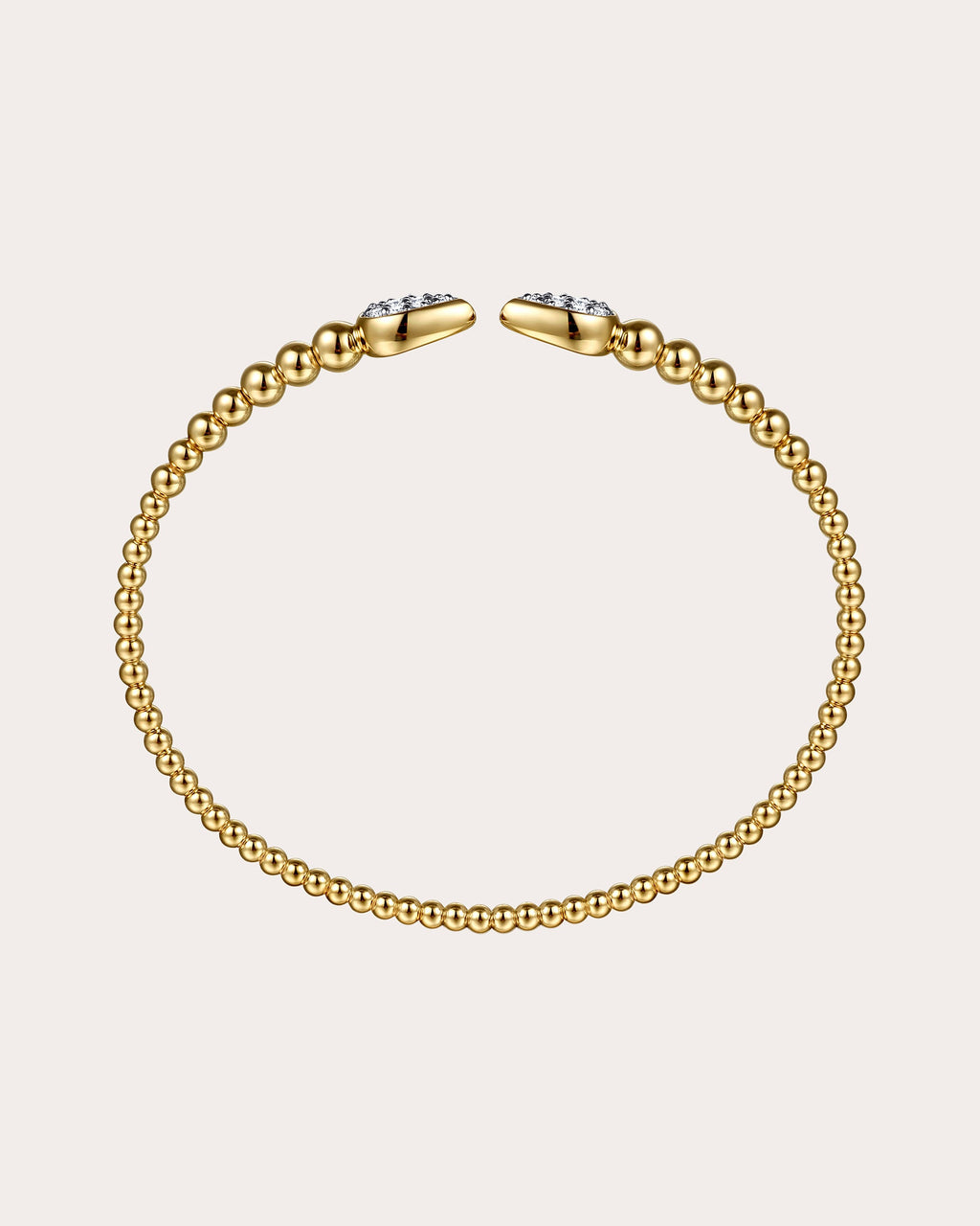 Diamond & 14k Gold Bujukan Pear Cuff