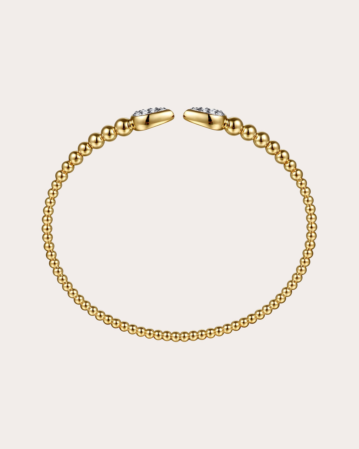 Diamond & 14k Gold Bujukan Pear Cuff