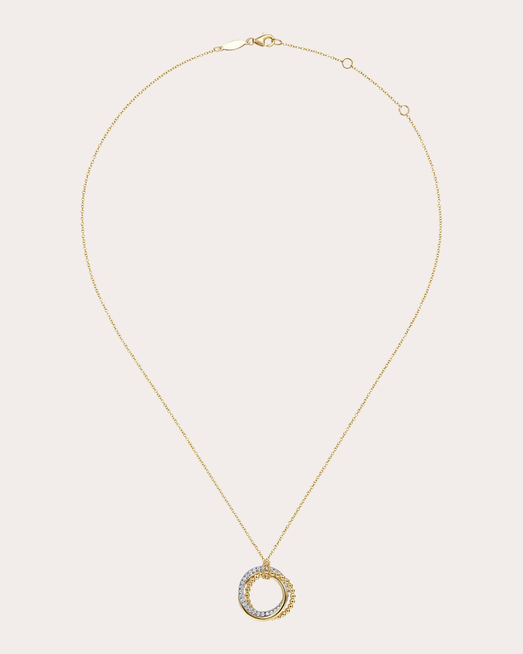 Diamond & 14k Gold Bujukan Pendant Necklace