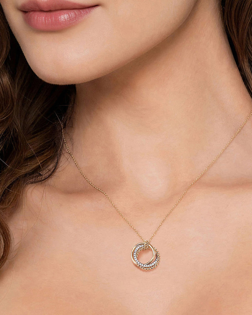 Diamond & 14k Gold Bujukan Pendant Necklace