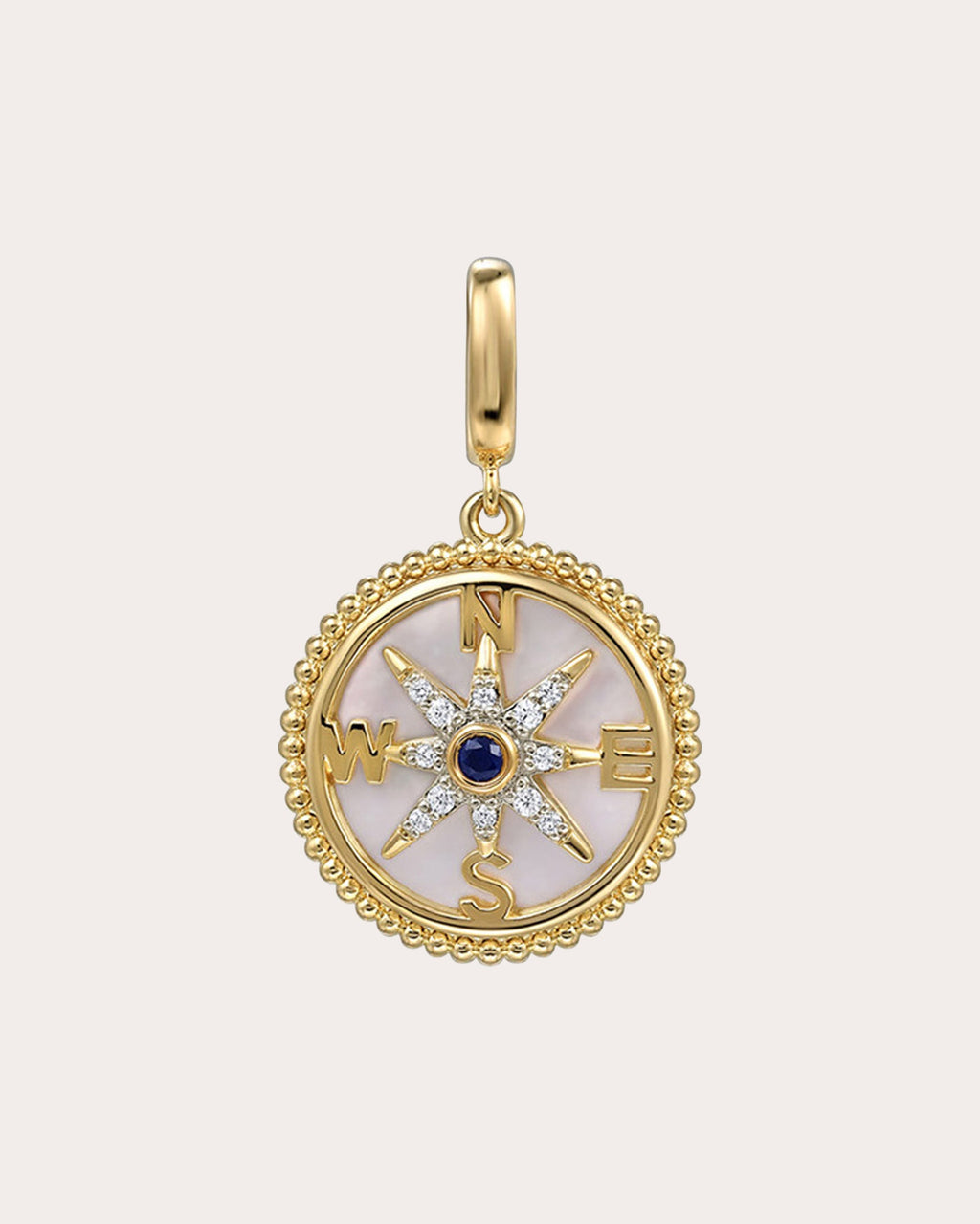 Mother of Pearl Bujukan Compass Medallion