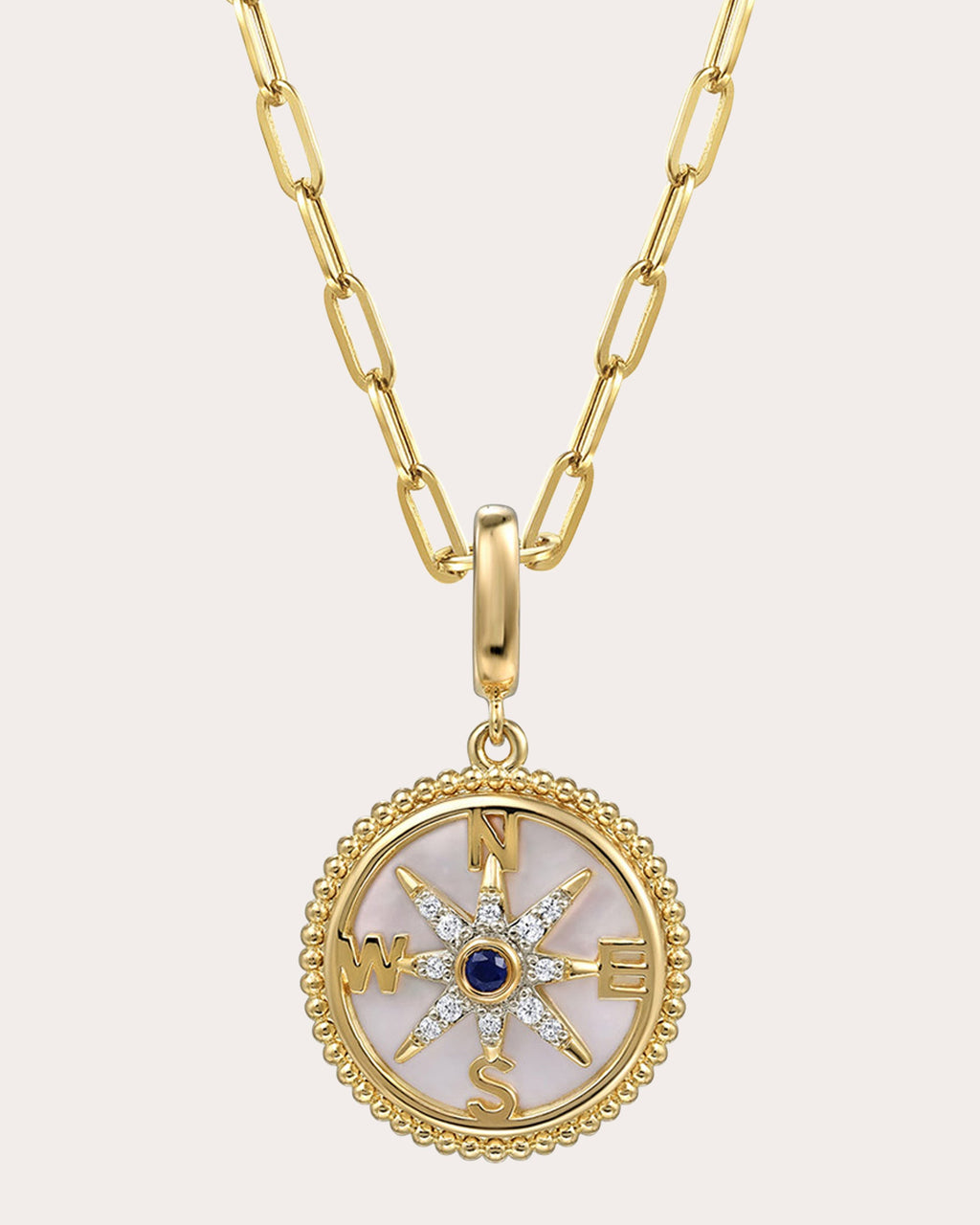 Mother of Pearl Bujukan Compass Medallion