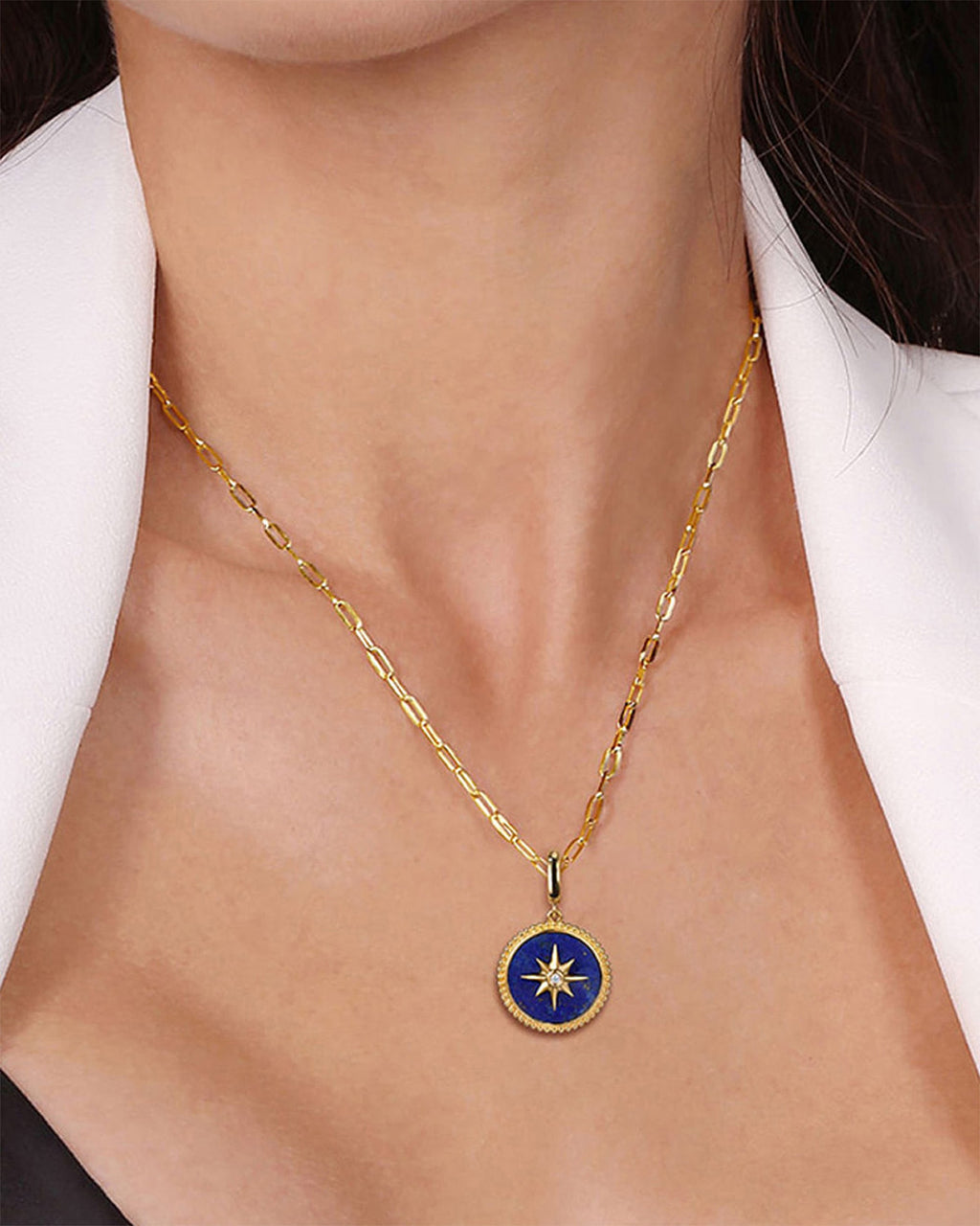 Lapis Lazuli Bujukan North Star Medallion