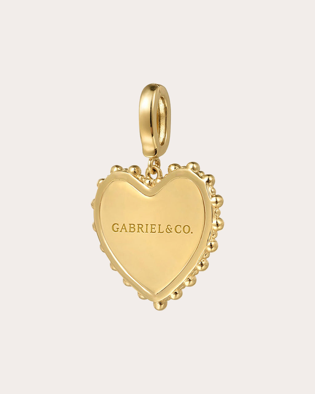 Diamond & 14k Gold Bujukan Heart Pendant