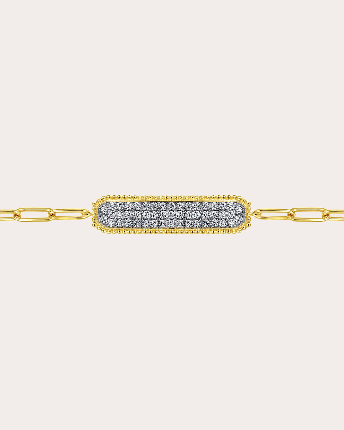 Diamond & 14k Gold Bujukan Bar Bracelet