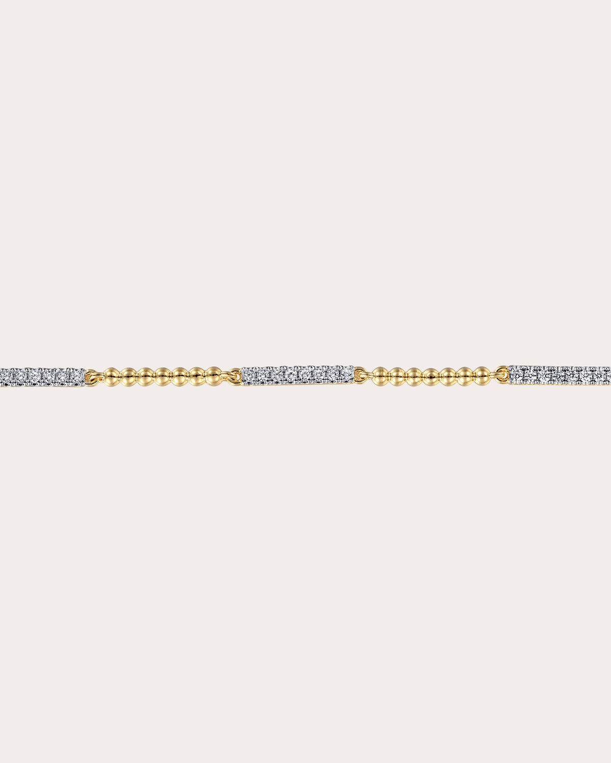 Diamond & 14k Gold Bujukan Tennis Bracelet