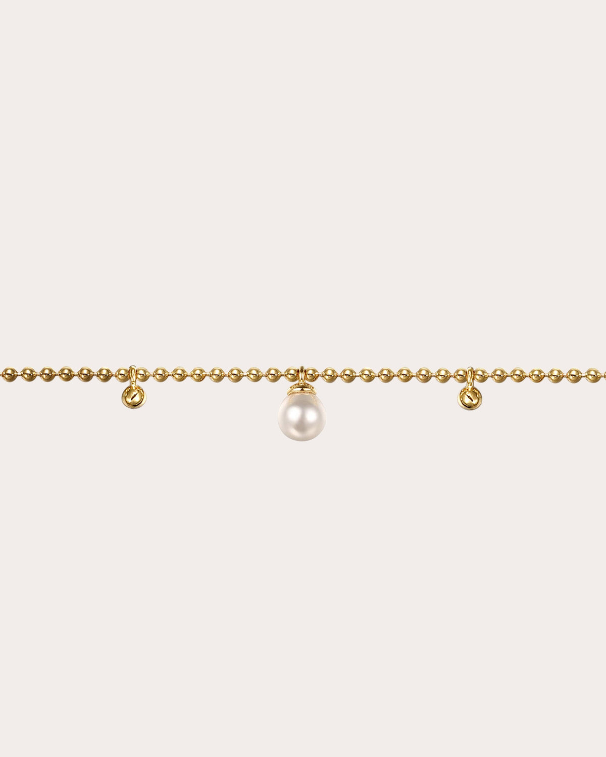 Pearl & 14k Gold Bujukan Droplet Bracelet