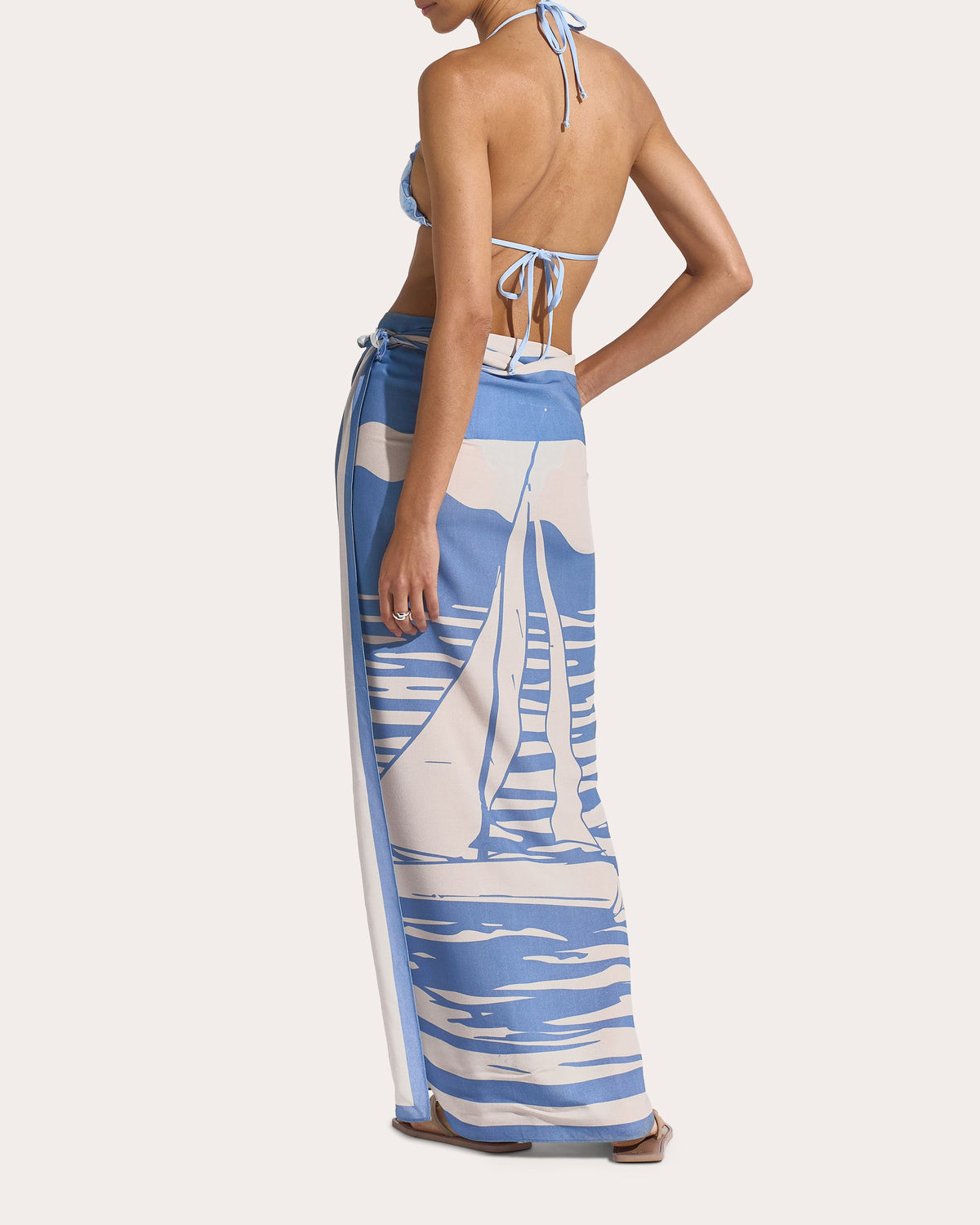 Genoa Abstract Voile Pareo