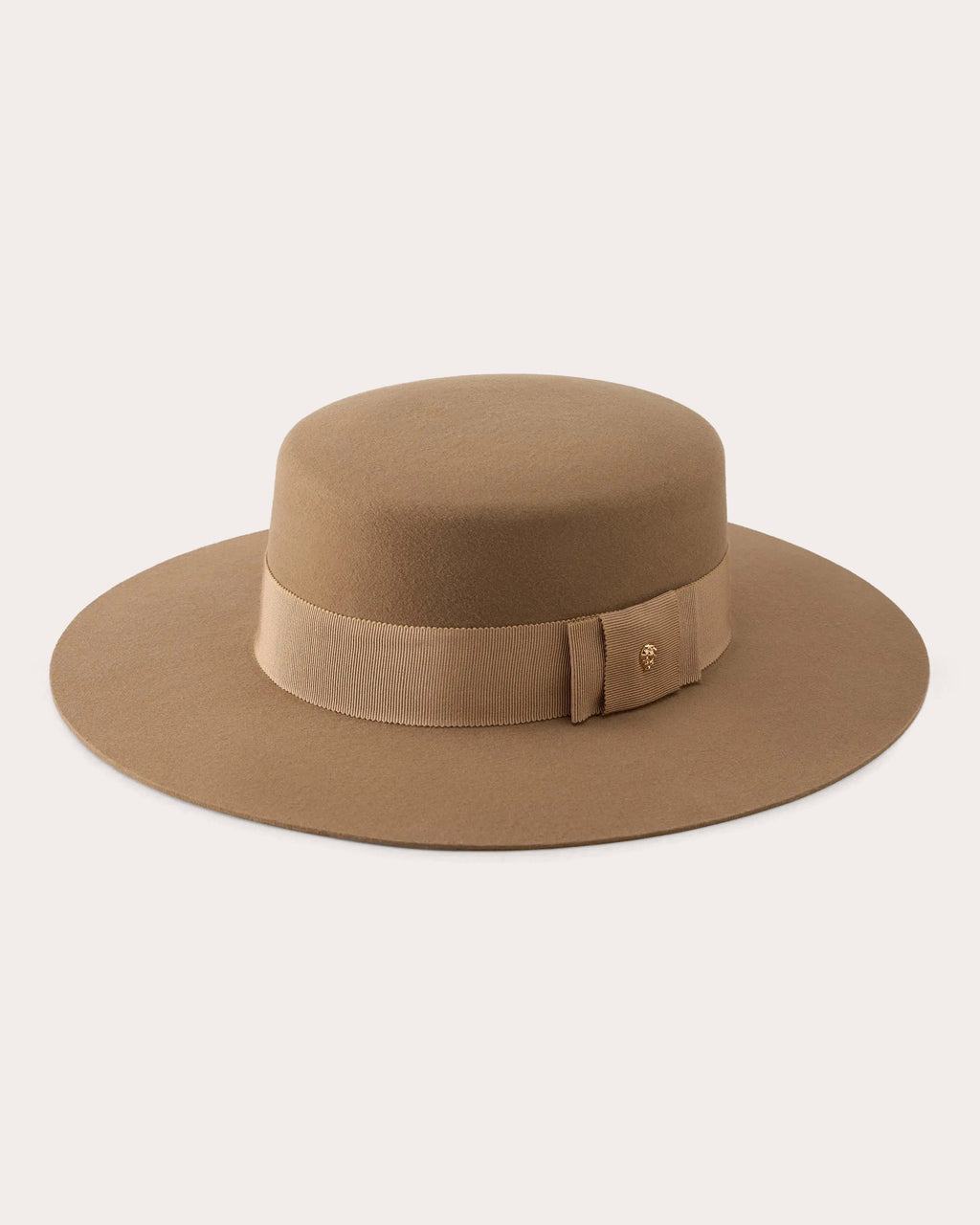 Suite Grosgrain Wool Felt Boater