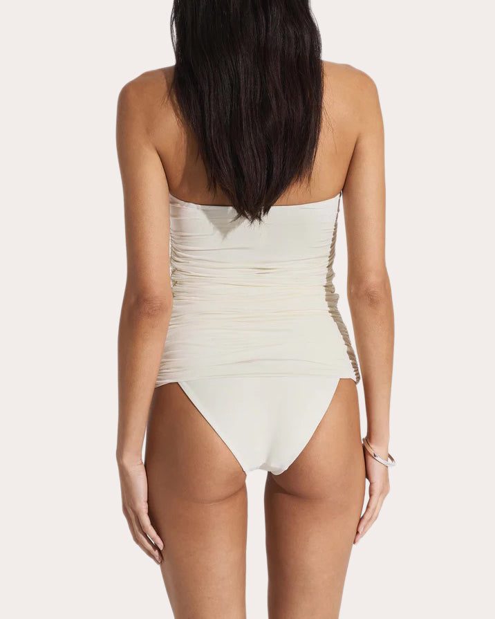 Haven Ruched Underwire Tankini Top