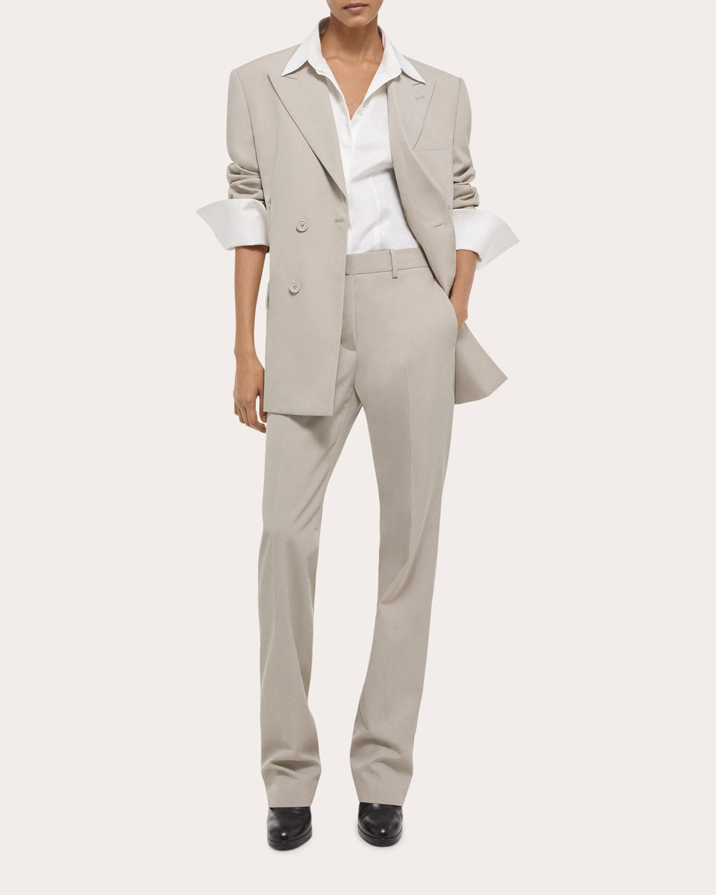 Boxy Wool Blazer