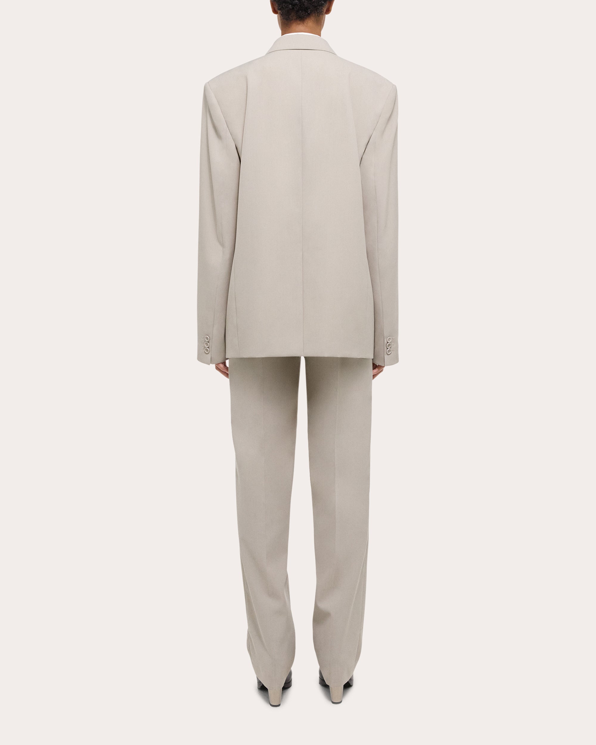 Boxy Wool Blazer