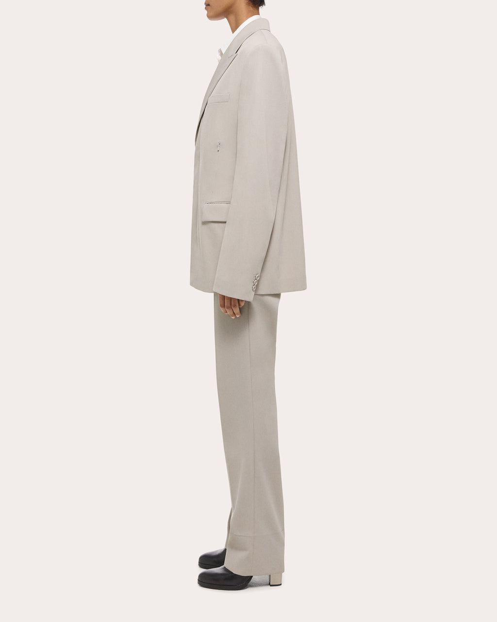 Boxy Wool Blazer