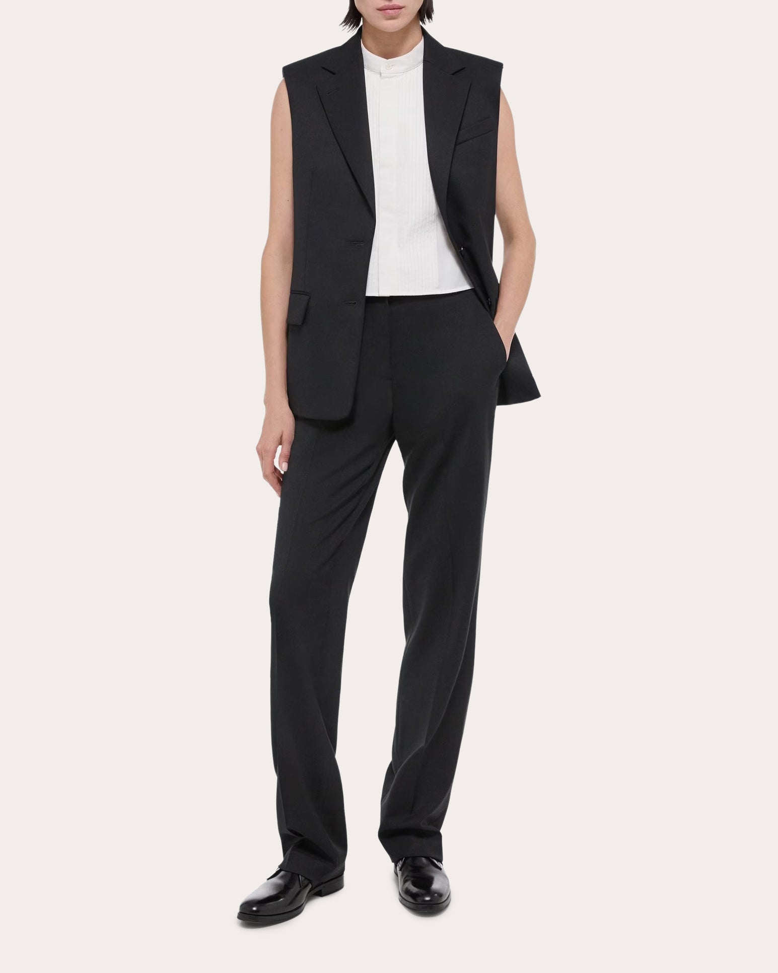 Wool Blazer Vest