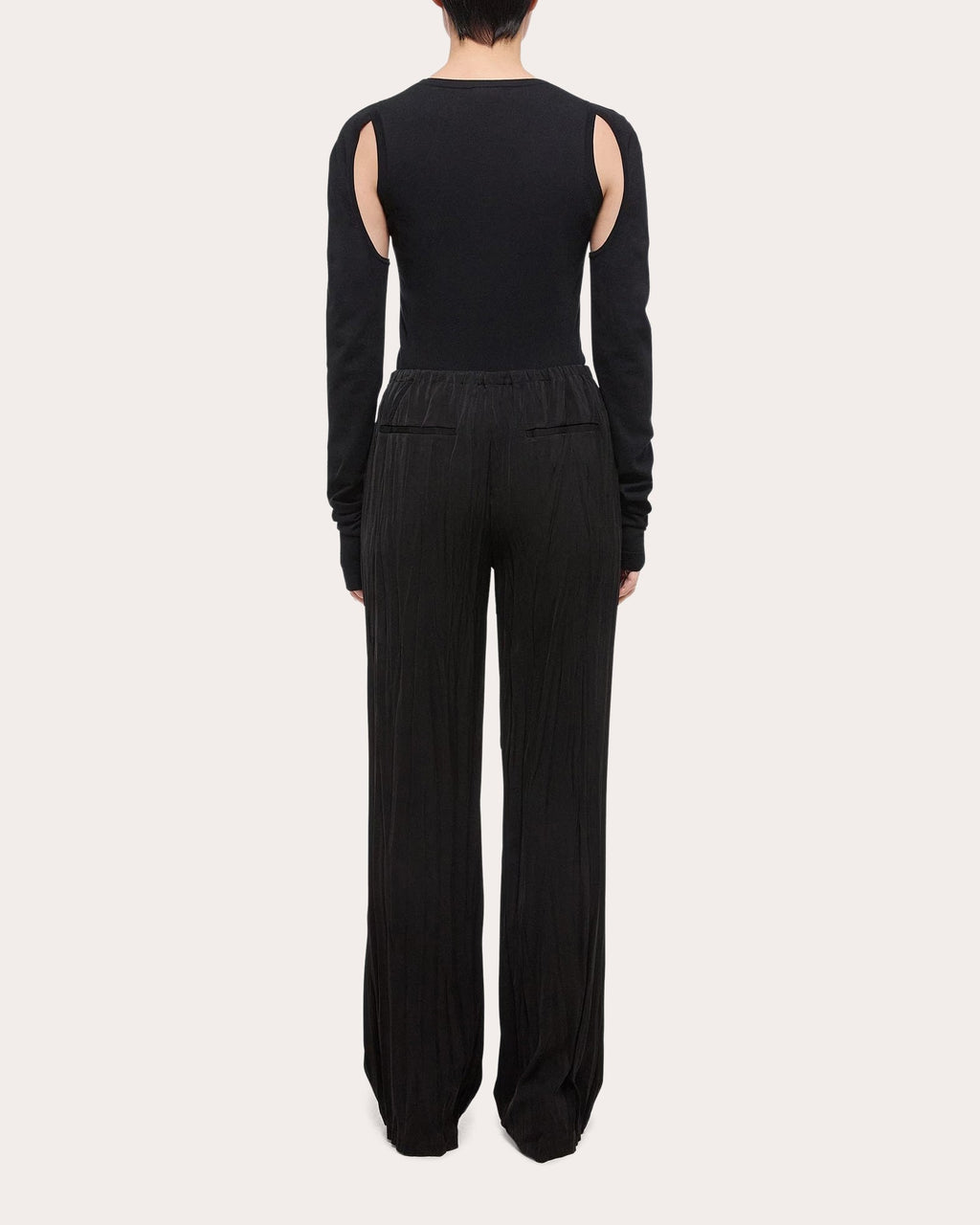 Crushed Satin Pants