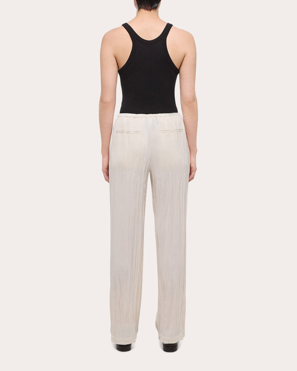 Crushed Satin Pants