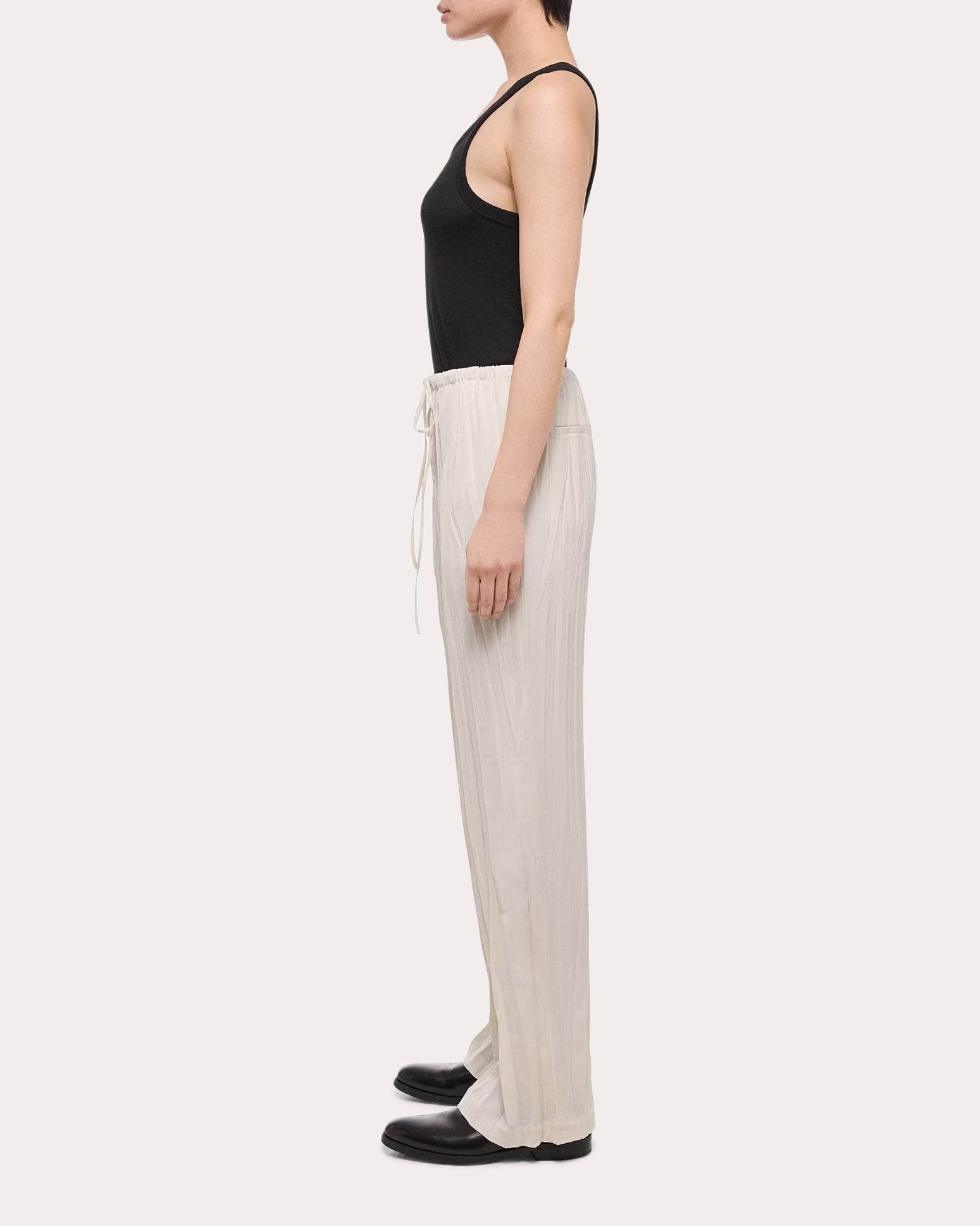 Crushed Satin Pants